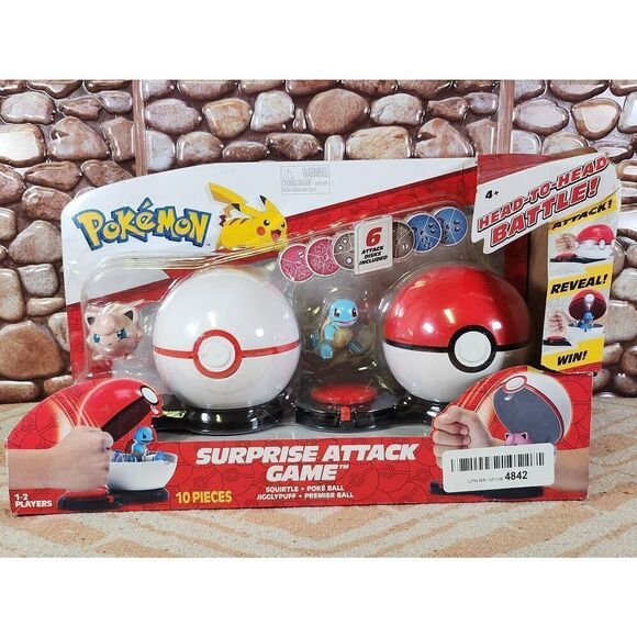 Pokémon Pokemon Surprise Attack Game, Featuring Squirtle and Jigglypuff #A97 - Picture 2 of 8